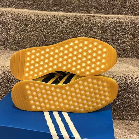 Adidas I-5923 Iniki Boost BD7612 Shoes Sneakers new yellow blue Men’s Sizes - Picture 10 of 12